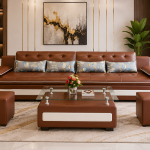 SOFA BĂNG GHÉP BỌC DA HIỆN ĐẠI BG001