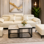 SOFA BĂNG BỌC DA CÓ TỰA ĐẦU TD001