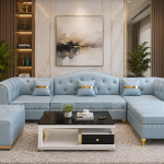 SOFA GÓC BỌC DA TÂN CỔ ĐIỂN ĐƠN GIẢN