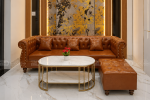 SOFA TÂN CỔ ĐIỂN BỌC DA THIẾT KẾ ĐƠN GIẢN ĐÔN TỰ CHỌN - Ảnh 3