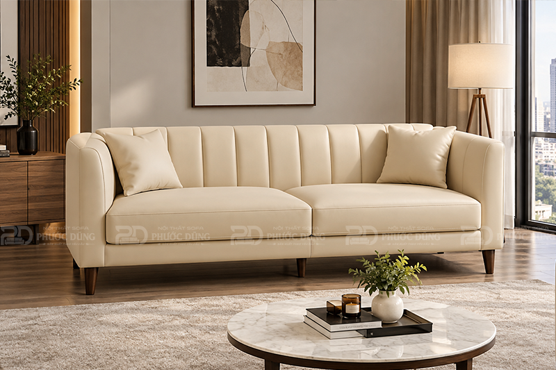 ChatGPT Image 10_41_06 21 thg 9, 2026 SOFA BĂNG BỌC DA TỰA LƯNG SỌC MÚI - Ảnh 1