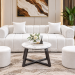 SOFA BĂNG BỌC NHUNG TAY TRONG BN006